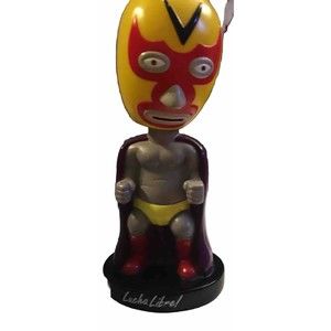EL JEFE Lucha Libre 1999 Bobble Head RARE 90s retro Y2K